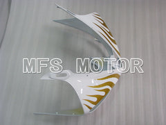 Yamaha YZF-R6 2005 Injection ABS Fairing - Flame - Gold White - MFS3714