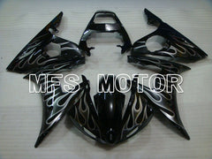 Yamaha YZF-R6 2005 Injection ABS Fairing - Flame - Black Gray - MFS3744