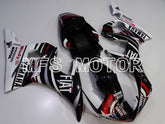 Yamaha YZF-R6 2005 Injection ABS Fairing - FIAT - Black White - MFS3754