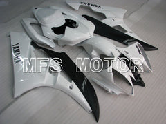 Yamaha YZF-R6 2006-2007 Injection ABS Fairing - Factory Style - White Black Matte - MFS3756