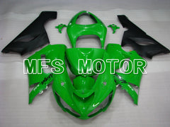 Carénage ABS injecté Kawasaki NINJA ZX6R 2005-2006 - Style usine - Vert - MFS3762