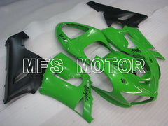 Carénage ABS injecté Kawasaki NINJA ZX6R 2005-2006 - Style usine - Vert - MFS3768