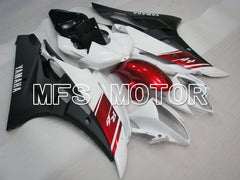 Yamaha YZF-R6 2006-2007 Injection ABS Fairing - Factory Style - White Black Matte - MFS3779
