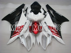 Yamaha YZF-R6 2006-2007 Injection ABS Fairing - Factory Style - White Black Matte - MFS3779