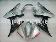 Yamaha YZF-R6 2005 Injection ABS Fairing - Factory Style - Black Silver Matte - MFS3782
