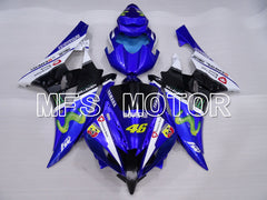 Yamaha YZF-R6 2006-2007 Injection ABS Fairing - Movistar - Blue Black - MFS3789