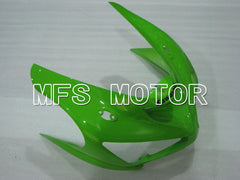 Carénage ABS injecté Kawasaki NINJA ZX6R 2005-2006 - Style usine - Vert Blanc - MFS3791