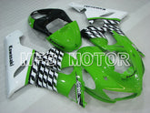 Kawasaki NINJA ZX6R 2005-2006 Injection ABS verkleidung - Factory Style - Grün Weiß - MFS3791