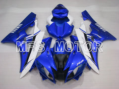 Carénage ABS injecté Yamaha YZF-R6 2006-2007 - Style usine - Bleu Blanc - MFS3796