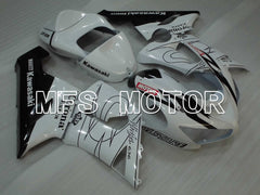 Kawasaki NINJA ZX6R 2005-2006 Carénage ABS injecté - Corona - Noir Blanc - MFS3802