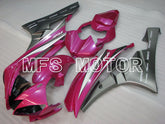 Yamaha YZF-R6 2006-2007 Injection ABS verkleidung - Factory Style - Silber Lila - MFS3805