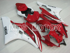 Yamaha YZF-R6 2006-2007 Injection ABS Fairing - Factory Style - Red White - MFS3807