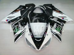 Carénage ABS injecté Kawasaki NINJA ZX6R 2005-2006 - Monster - Noir Blanc - MFS3808