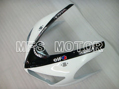 Carénage ABS injecté Kawasaki NINJA ZX6R 2005-2006 - Monster - Noir Blanc - MFS3808