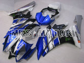 Yamaha YZF-R6 2006-2007 Injection ABS verkleidung - Monster - Blau Weiß - MFS3810