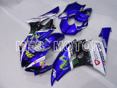 Yamaha YZF-R6 2006-2007 Injection ABS verkleidung - Movistar - Blau Schwarz - MFS3815