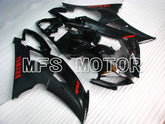 Yamaha YZF-R6 2008-2016 Injection ABS Verkleidung - Factory Style - Matt Schwarz - MFS3824