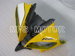 Carénage ABS injecté Yamaha YZF-R6 2008-2016 - Style usine - Blanc Jaune - MFS3833