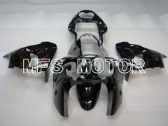Kawasaki NINJA ZX9R 2000-2001 ABS verkleidung - Flamme - Schwarz Rot - MFS3834