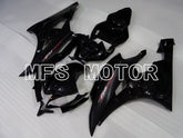 Yamaha YZF-R6 2006-2007 Injection ABS verkleidung - Factory Style - Schwarz matt - MFS3836