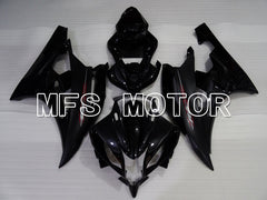 Yamaha YZF-R6 2006-2007 Injection ABS verkleidung - Factory Style - Schwarz matt - MFS3836