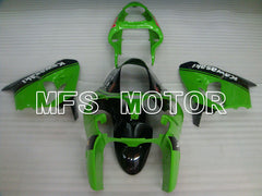 Kawasaki NINJA ZX9R 2000-2001 ABS-Verkleidung - Factory Style - Schwarz Grün - MFS3838