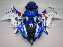 Yamaha YZF-R6 2008-2016 Injection ABS Fairing - FIAT - Blue White - MFS3842