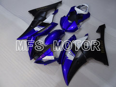 Carénage ABS injecté Yamaha YZF-R6 2008-2016 - Style usine - Bleu Noir - MFS3847