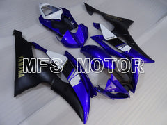 Carénage ABS injecté Yamaha YZF-R6 2008-2016 - Style usine - Bleu Noir - MFS3847