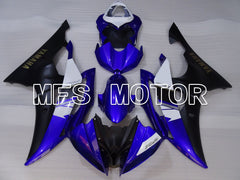 Carénage ABS injecté Yamaha YZF-R6 2008-2016 - Style usine - Bleu Noir - MFS3847