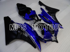Yamaha YZF-R6 2006-2007 Injection ABS Fairing - Factory Style - Blue Black Matte - MFS3851