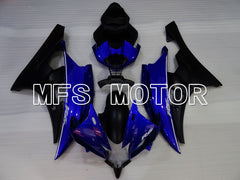 Yamaha YZF-R6 2006-2007 Injection ABS Fairing - Factory Style - Blue Black Matte - MFS3851