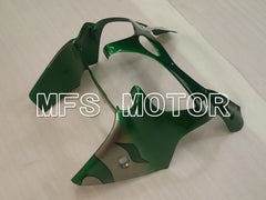 Kawasaki NINJA ZX9R 2000-2001 ABS verkleidung - Flamme - Grün Silber - MFS3854