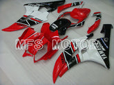 Yamaha YZF-R6 2006-2007 Injection ABS verkleidung - MOTUL - Rot Schwarz - MFS3858