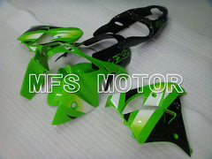 Kawasaki NINJA ZX9R 2000-2001 ABS-Verkleidung - Factory Style - Schwarz Grün - MFS3861