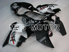 Kawasaki NINJA ZX9R 2000-2001 ABS verkleidung - West - Schwarz Weiß - MFS3866