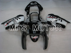 Kawasaki NINJA ZX9R 2000-2001 ABS verkleidung - West - Schwarz Weiß - MFS3866