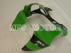 Kawasaki NINJA ZX9R 2002-2003 ABS Fairing - Monster - Black Green - MFS3870