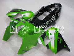 Kawasaki NINJA ZX9R 2002-2003 ABS Fairing - Factory Style - Black Green - MFS3884