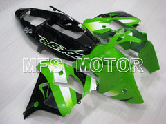 Kawasaki NINJA ZX9R 2002-2003 ABS Fairing - Factory Style - Black Green - MFS3884