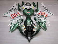 Carénage ABS injecté Yamaha YZF-R6 2008-2016 - FIAT - ArmyGreen Blanc - MFS3887