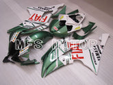 Yamaha YZF-R6 2008-2016 Injection ABS verkleidung - FIAT - Armeegrün Weiß - MFS3887