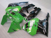 Kawasaki NINJA ZX9R 1994-1997 ABS-Verkleidung - Factory Style - Schwarz Grün - MFS3888