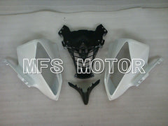 Carénage ABS injecté Yamaha YZF-R6 2008-2016 - Style usine - Blanc - MFS3891
