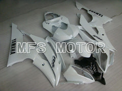 Carénage ABS injecté Yamaha YZF-R6 2008-2016 - Style usine - Blanc - MFS3891