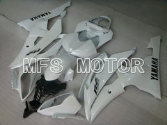 Carénage ABS injecté Yamaha YZF-R6 2008-2016 - Style usine - Blanc - MFS3891