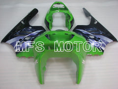 Kawasaki NINJA ZX9R 1994-1997 ABS-Verkleidung - Factory Style - Blau Grün Lila - MFS3895