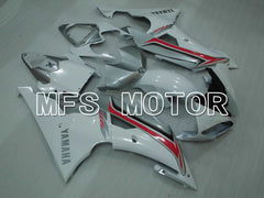 Carénage ABS injecté Yamaha YZF-R6 2008-2016 - Style usine - Blanc - MFS3896