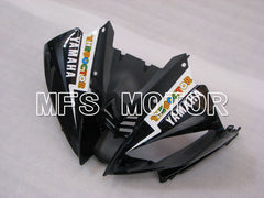 Carénage ABS injecté Yamaha YZF-R6 2008-2016 - FIAT - Blanc Noir - MFS3901
