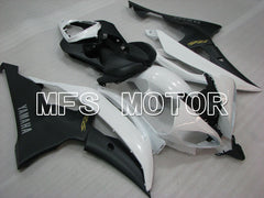 Yamaha YZF-R6 2008-2016 Injection ABS Fairing - Factory Style - Matte Black White - MFS3906